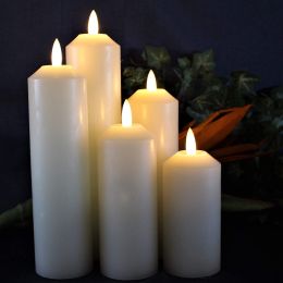 Candles with Timer;  Halloween Candles;  Battery Operated Candles;  LED Candles Set of 5 Decorative Home Decor Candle