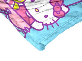 SANRIO / Hello Kitty, AIR BALLOON PARTY, Silk Touch Throw Blanket, 50"x60"