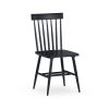 Better Homes & Gardens Gerald Classic Black Wood Dining Chairs, Set of 2