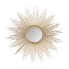 Fiore Sunburst Wall Decor Mirror 14.5"D