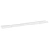 Wall Shelves 2 pcs High Gloss White 31.5"x3.5"x1.2"