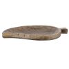 WILLART Wooden Serving Platter Tray for Serving Salad Fruits or Platters (Dimension : LxBxH - 30 cm x 19 cm x 2.54 cm)