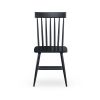 Better Homes & Gardens Gerald Classic Black Wood Dining Chairs, Set of 2