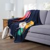 Adventure Time Silk Touch Throw Blanket, 50" x 60", Spray Painted Group