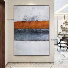 Handmade Abstract Oil Painting On Canvas Modern Oil Painting Hand Painted Large Wall Art Living Room hallway bedroom luxurious decorative painting (size: 50x70cm)