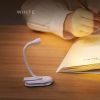 Night Lights Creative Mini Clip Lamp Learning USB Charging Lamp Bedside Convenient Lamp Student Reading Dormitory Night Lamp; Neck Reading Light