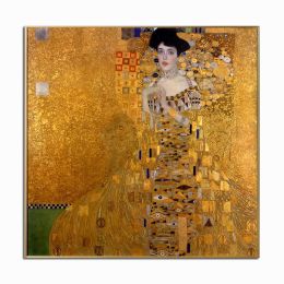 Abstract Gustav Klimt Tear Oil Painting On Canvas Famous Posters And Prints Wall Art Picture For Living Room Home Design No Frame (size: 90x90cm)