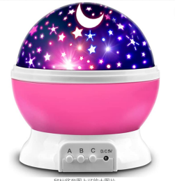 Dream Rotating Projection Lamp MOKOQI Star Projector Night Lights for Kids;  Birthday Gifts for 1-4-6-14 Year Old Girl Boy Kids Bedroom;  Glow in The (Color: pink)