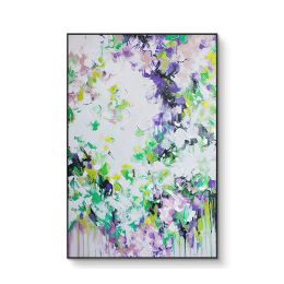 100% Unique Abstract Wall Art Hand Painted Personality Painting Beautiful On Canvas Modern Flower Pictures Home Decoration (size: 90x120cm)