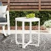 Springs Outdoor Steel Side Table