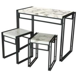 small dining table set (Color: marble)