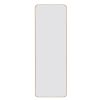 Full-Length Mirror 63"x20";  Round Corner Aluminum Alloy Frame Floor Full Body Large Mirror;  Stand or Leaning Against Wall for Living Room or Bedroom