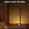 Desk Lamp for Home Office;  Modern Table Lamp for Living Room Touch Control Led Desk Lamp with Night Light;  Eye-Caring Reading Lamp 3 Temperature Mod