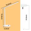 Desk Lamp for Home Office;  Modern Table Lamp for Living Room Touch Control Led Desk Lamp with Night Light;  Eye-Caring Reading Lamp 3 Temperature Mod