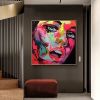 Handmade Face Oil Painting On Canvas Wall Art Decoration Modern Abstract Figure Pictures Home Decor Living Room hallway bedroom luxurious decorative p