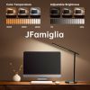 Desk Lamp for Home Office;  Modern Table Lamp for Living Room Touch Control Led Desk Lamp with Night Light;  Eye-Caring Reading Lamp 3 Temperature Mod