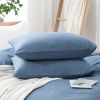 100% Washed Cotton Duvet Cover Set, Durable Fade-Resistant Natural Bedding Set (No Comforter)