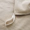 100% Washed Cotton Duvet Cover Set, Durable Fade-Resistant Natural Bedding Set (No Comforter)