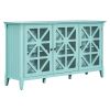 62.2'' Accent Cabinet Modern Console Table for Living Room Dining Room With 3 Doors and Adjustable Shelves